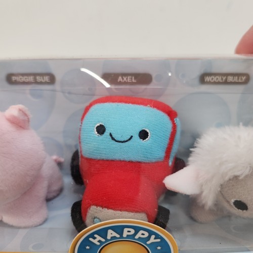 Hallmark Happy Go Luckys Farm Friends Piggie Sue Axel Wooly Bully Series 1 # 21 - Picture 3 of 9