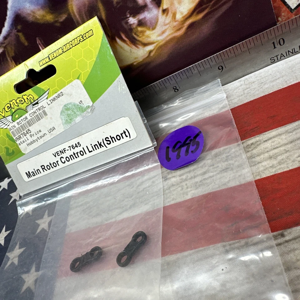 VENOM VENF-7645 MAIN ROTOR LINK: Short - Image 3 of 4