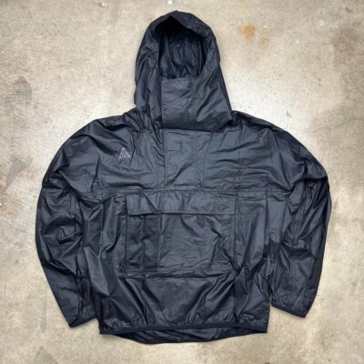 ジャケット・アウター NIKE ACG WOVEN HOODED ANORAK JACKET Men's Nike ACG Woven Half-Zip Anorak Jacket -Style# 931907