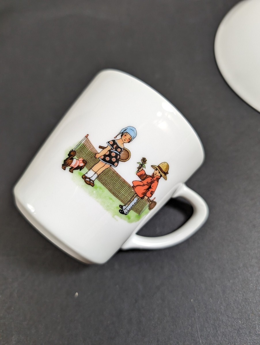 Vintage - Ensemble tasse et bol pour enfant Pier 1 Imports