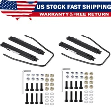 Universal Dual Lock Design Car Racing Seat Base Slider Rail Bracket Bucket Mount