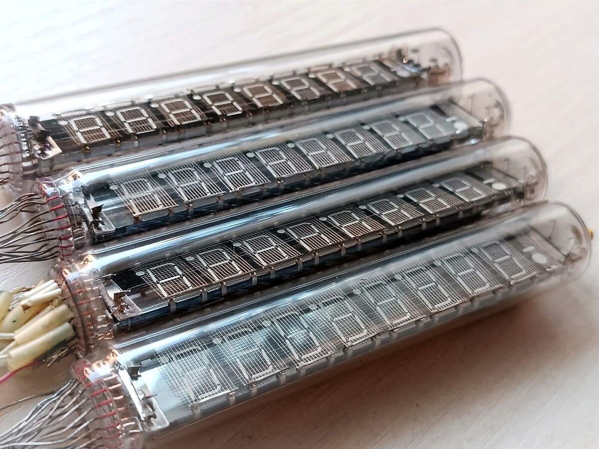 1 pcs IV-18 VFD Tube DIGIT DISPLAY NIXIE CLOCK luminescent 1 pcs IV-18 VFD Tube DIGIT DISPLAY NIXIE CLOCK luminescent