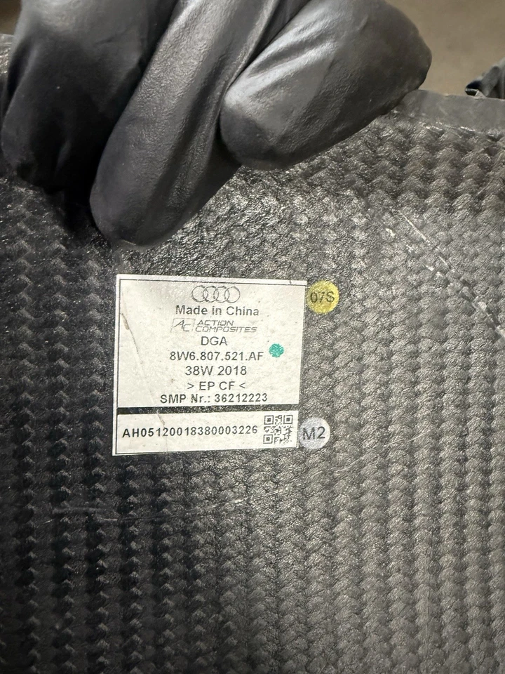 Difusor de fibra de carbono OEM para Audi RS5 B9 Foto 4 de 4