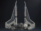 GE3D 1/72 Scale Kom’rk Class Gauntlet Starfighter (from "The Mandalorian")  Kit — photo 9