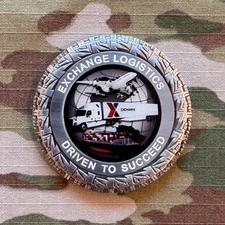 Authentic 'AAFES Chief Logistics Officer' Challange Coin
