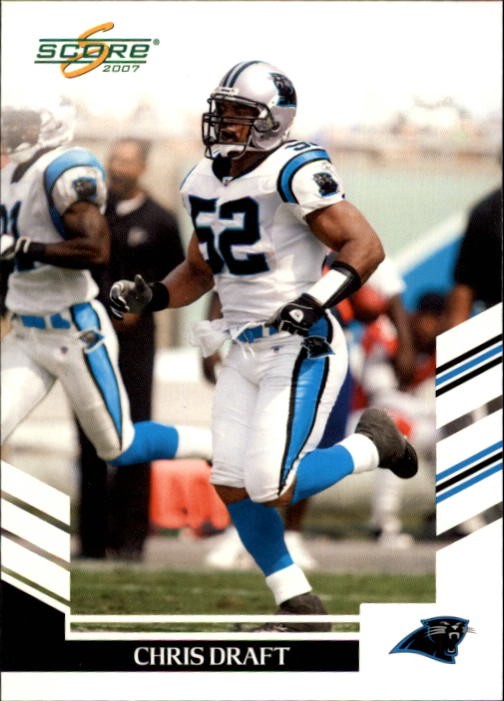 2007 Score #86 Chris Draft - FB