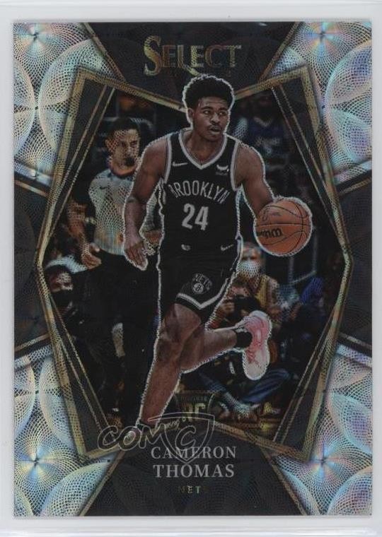 2021-22 Panini Select Premier Level Scope Prizm Cameron Thomas #126 0sm9