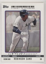 2009 Topps Ticket To Stardom Robinson Cano #193 jm6