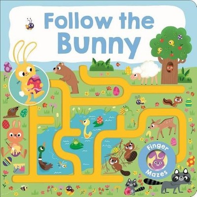 Roger Priddy Follow Me Maze Books: Follow the Bunny (Kartonbuch)