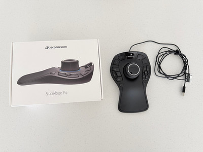 3Dconnexion SpaceMouse Pro Professional 3D Navigation Controller USB