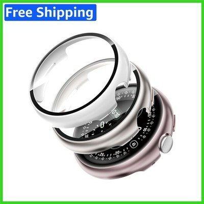 Touch Sensitive 3 Pack Hard Case for Google Pixel Watch 4 - 45mm Bumper Cover