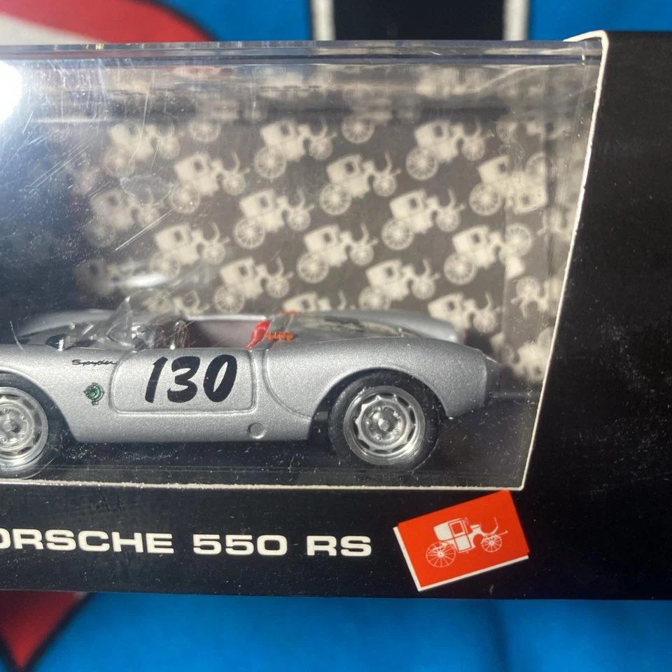 Coche modelo James Dean Brumm R234 Porsche 550 RS America 1954 escala 1:43 Foto 3 de 4