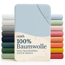Jersey Spannbettlaken für Baby Beistellbett & Stubenwagen aus 100% Baumwolle