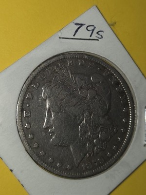 1879s Morgan SILVER DOLLAR  78 Reverse  Tail FEATHERS MANY Photos Come C.