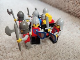 Vintage Lego 677/6077 Knight's Procession Castle Set Complete w/ Manual!! No Box