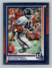 2025 Donruss #212 Rick Upchurch Press Proofs Silver #/199