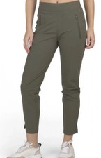 Pantalones Tommy Bahama para mujer de golf/ocio con bolsillos con cremallera - verde oliva - medianos $110