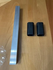 Acorn Stairlift Superglide 120 / 130 Splice Bar with Plastic Rail Bushing Plugs