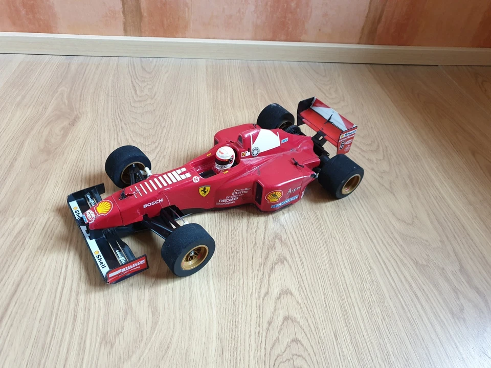 Rc Car Tamiya F 103 Formel 1 Modell in Ferrari F 610 B after Race Optik  - Bild 3 von 4