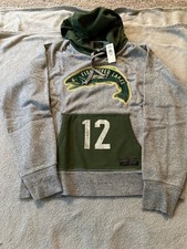 LL BEAN x TODD SNYDER Mens Fish River Organic Terrycloth Hoodie Gray