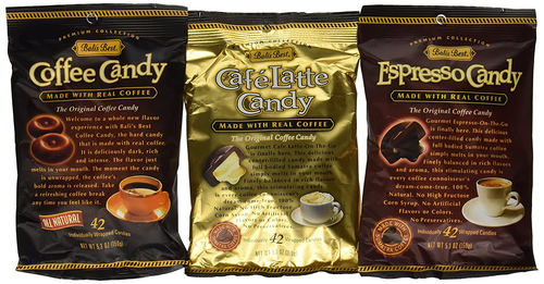 Bali'S Best Coffee, Espresso and Latte Candy Three Pack, 5.3Oz - Picture 6 of 12