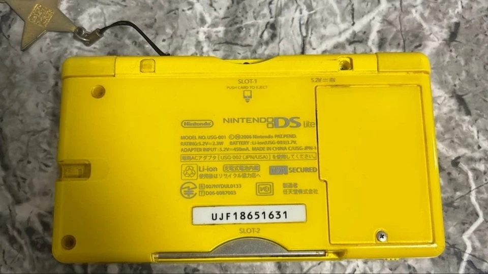 Pokemon Center Original DS Lite Pikachu Edition with Charger Used Tested Japan - Image 4 of 4