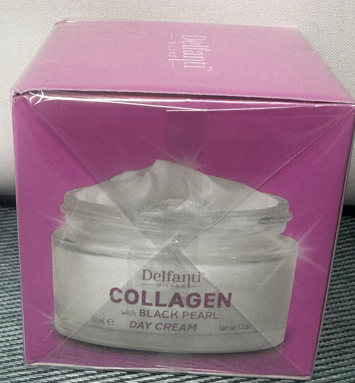 Delfanti Milano, Collagen, Black Pearl, Red Algae Gel, Day Cream Sculpts & Lifts