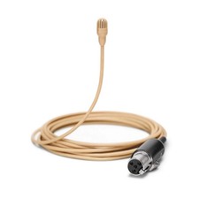 Shure TL47T/O TwinPlex Omnidirectional Subminiature Lavalier Mic, Tan, TA4F