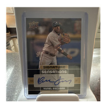 Upper Deck 2010 Signature Sensations Yunel Escobar Auto Insert #SS-YE Braves MLB