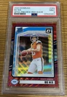 2024 Panini Donruss Bo Nix Optic Preview Red Wave Prizm Broncos #369
