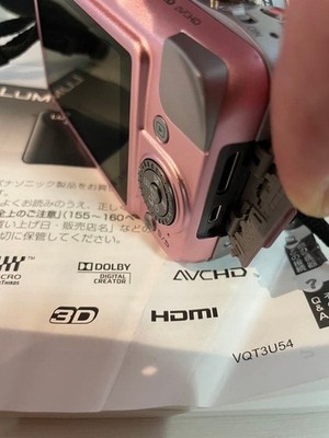 Panasonic LUMIX DMC-GF3X Pink Mirrorless Camera with 14-42mm Lens