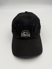 Vintage Colorado Rockies Hat Cap Strap Back O...