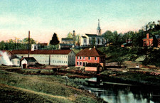 Chester CT Jennings Factory Postcard Connecticut