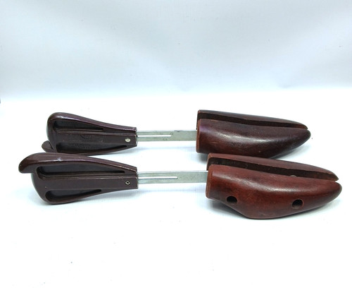 Vintage Palm Tree Shoe Stretchers Rochester Shoe Tree Co Wood Plastic 54N