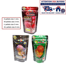 100g Okiko Flowerhorn food Cichlid Head Huncher Color Faster U