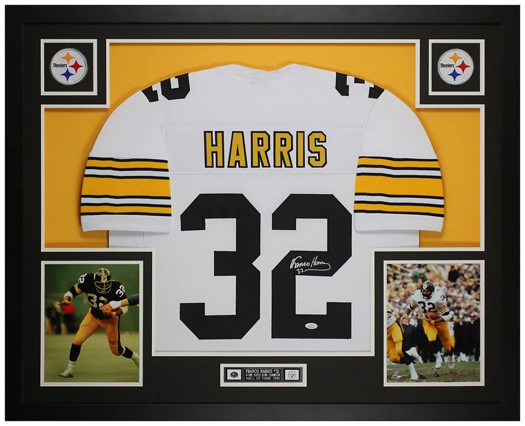 Franco Harris Pittsburgh Steelers NFL Original Autographed Jerseys