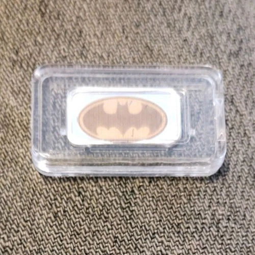 Batman 1 Gram Silver Bullion Bars Rectangular Themed Design