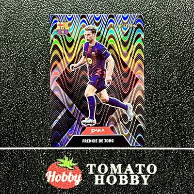 FRENKIE DE JONG /299 SILVER WAVE REFRACTOR DAKA TOP AUDIENCE 2025-26 SHARP