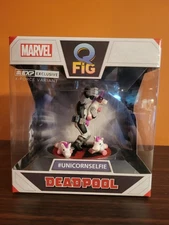 Marvel Deadpool Unicorn Selfie Q-Fig Max Toons Figure - Brand New