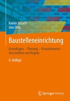 Baustelleneinrichtung | Rainer Schach (U. A.) | Taschenbuch | Xxxviii | Deutsch