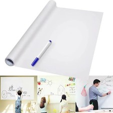 45x100cm DRY WIPE Removable Whiteboard Vinyl Wall Sticker Office Home
