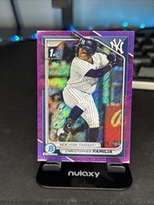 2024 Bowman Chrome Christopher Familia Purple Shimmer Refractor 1st #/250