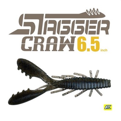 HideUp Stagger Craw - 6.5'' - Choose Color
