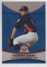 2010 Bowman Platinum Prospects Blue Refractor 53/99 Sonny Gray #PP37 5hu