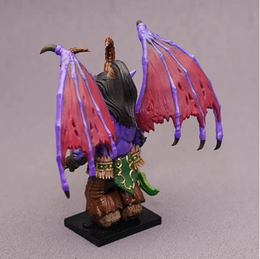 Custom Molded Figurine Accessory - Warcraft Illidan Stormrage - Image 3 of 4