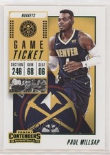 2018-19 Panini Contenders Game Ticket Green Paul Millsap #46 kh0