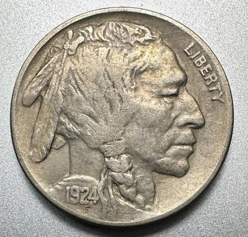 1924   BUFFALO NICKEL   XF/AU  #1807