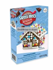 Swiss Miss Chocolate Flavored Build it Yourself Cookie Mini House Kit, 7 oz