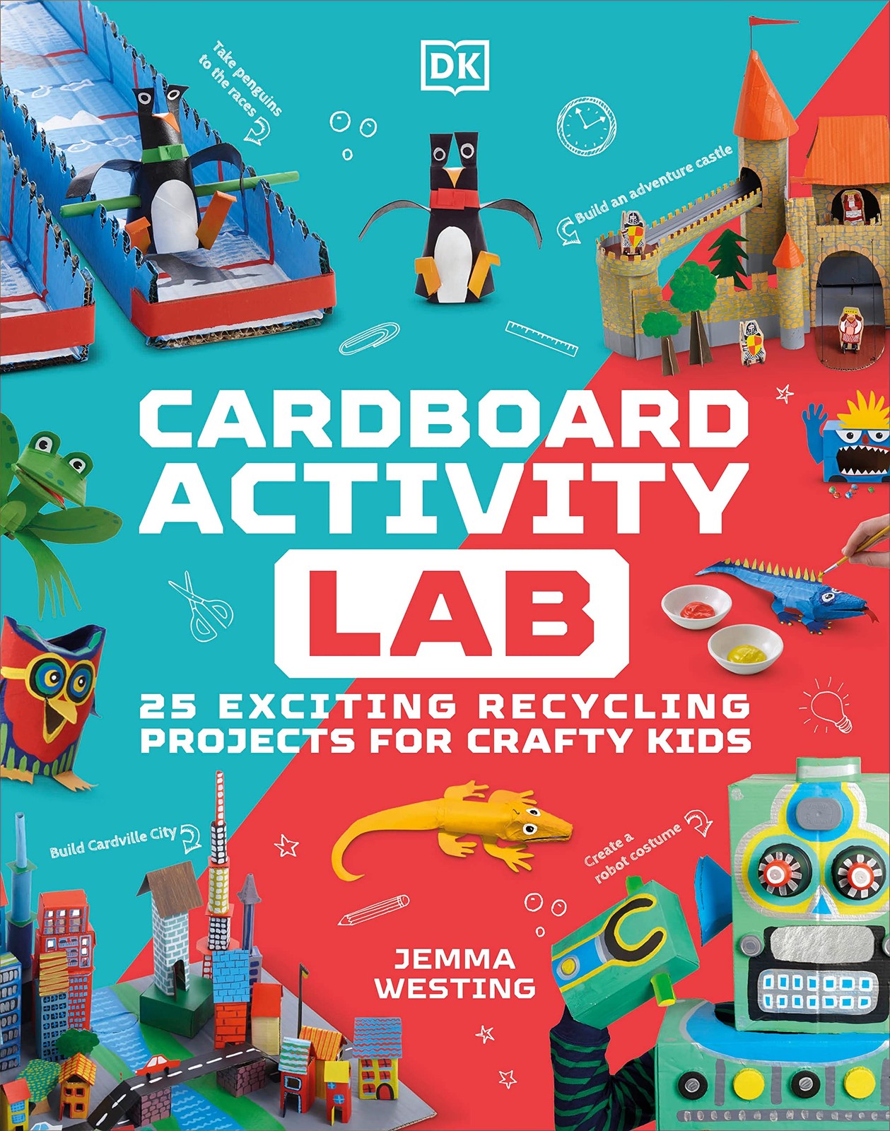 Cardboard Activity Lab by Jemma Westing HARDBACK - Image 4