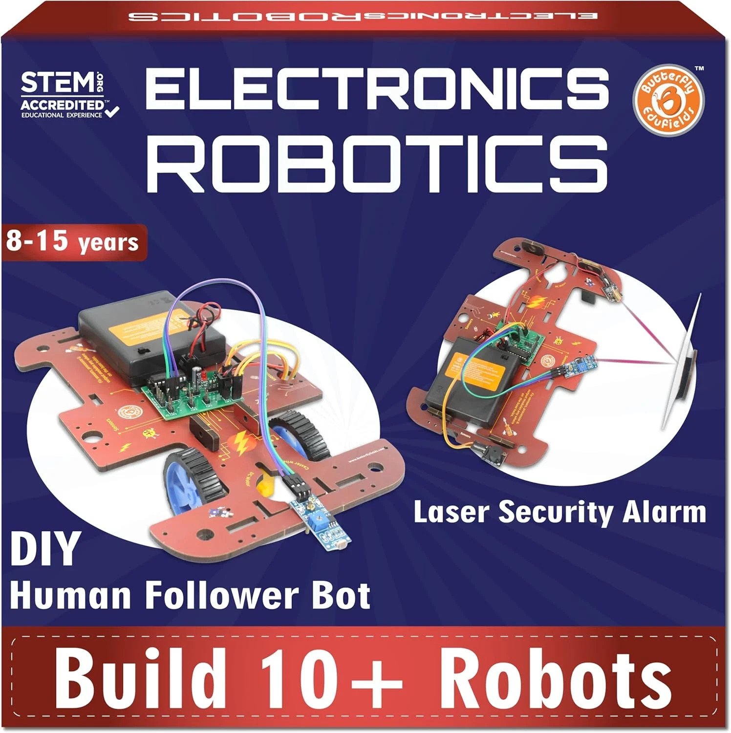 10-In-1 STEM Robotics Kit for Kids Ages 8-15 | Electronics & Engineering Science